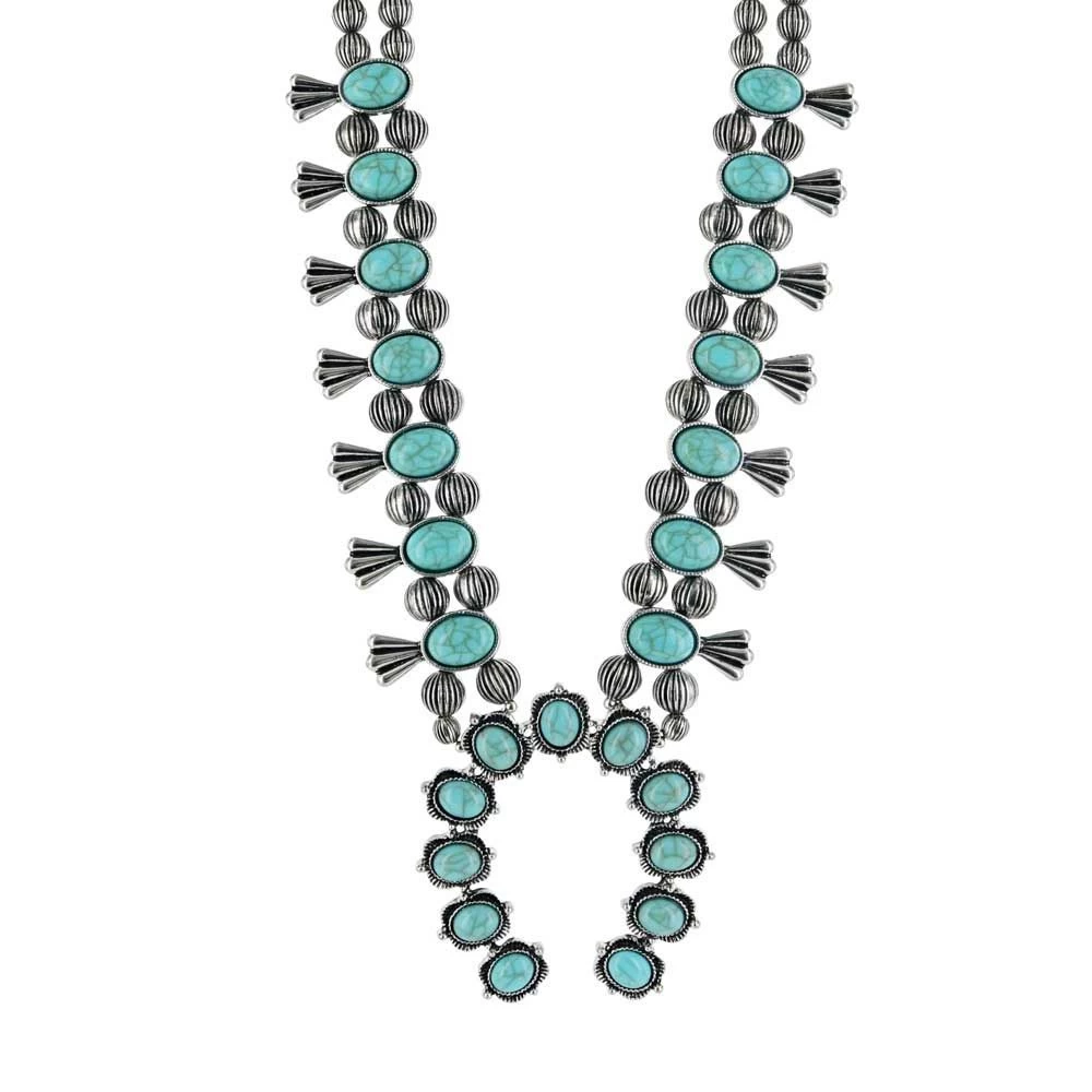 Montana Silversmiths Attitude Regal Squash Necklace