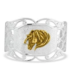 Montana Silversmiths Filigree Horse Head Cuff Bracelet