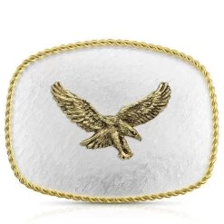 Montana Silversmiths Rippling Waters Soaring Eagle Buckle