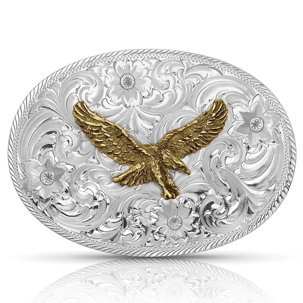Montana Silversmiths Classic Eagle Buckle