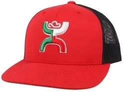 Hooey Boquillas Red/Black Trucker Cap