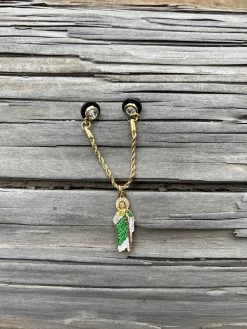 St. Jude Chain Cap Pin