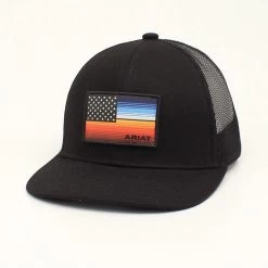 Ariat Mens Snapback Serape Flag