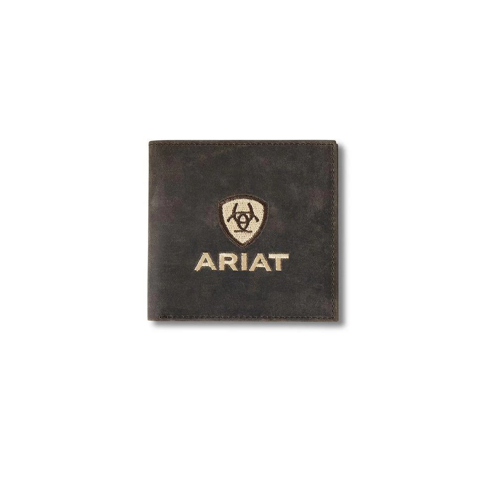 Ariat Large Bifold Wallet Crazy Horse Leather