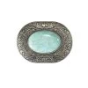 Blazin Roxx Oval Buckle Turquoise Stone