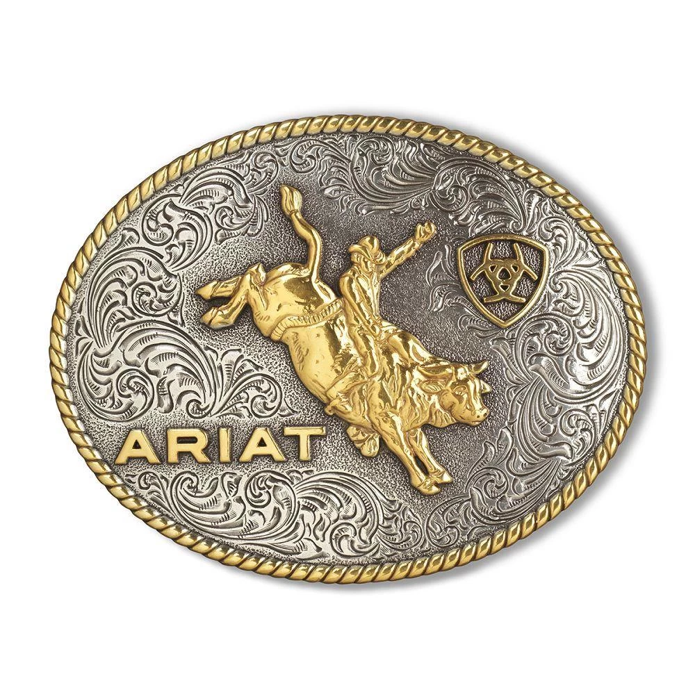 Ariat Oval Rope Edge Bullrider