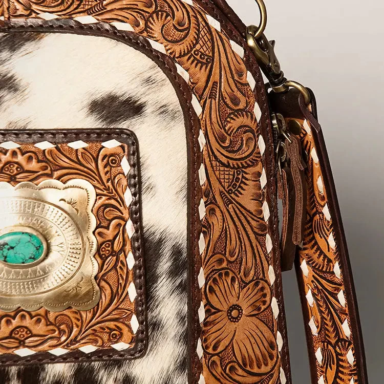 Crossbody Backpack Leather Bag - Image 4