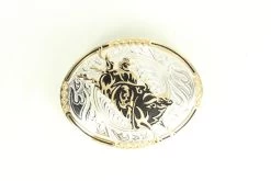 Crumrine Rodeo Buckle Bull Rider