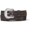 Justin Colman Belt Choclate 1-1/2