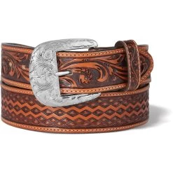 Justin Diamond Road Belt - Tan 1-1/2