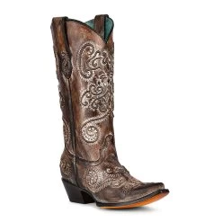 Corral Embroidery & Stud Boot