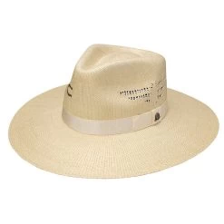 Charlie 1 Horse Mexico Shore Straw Hat - Nat/Tan
