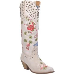 Dan Post Dingo Poppy White Boot - Womens