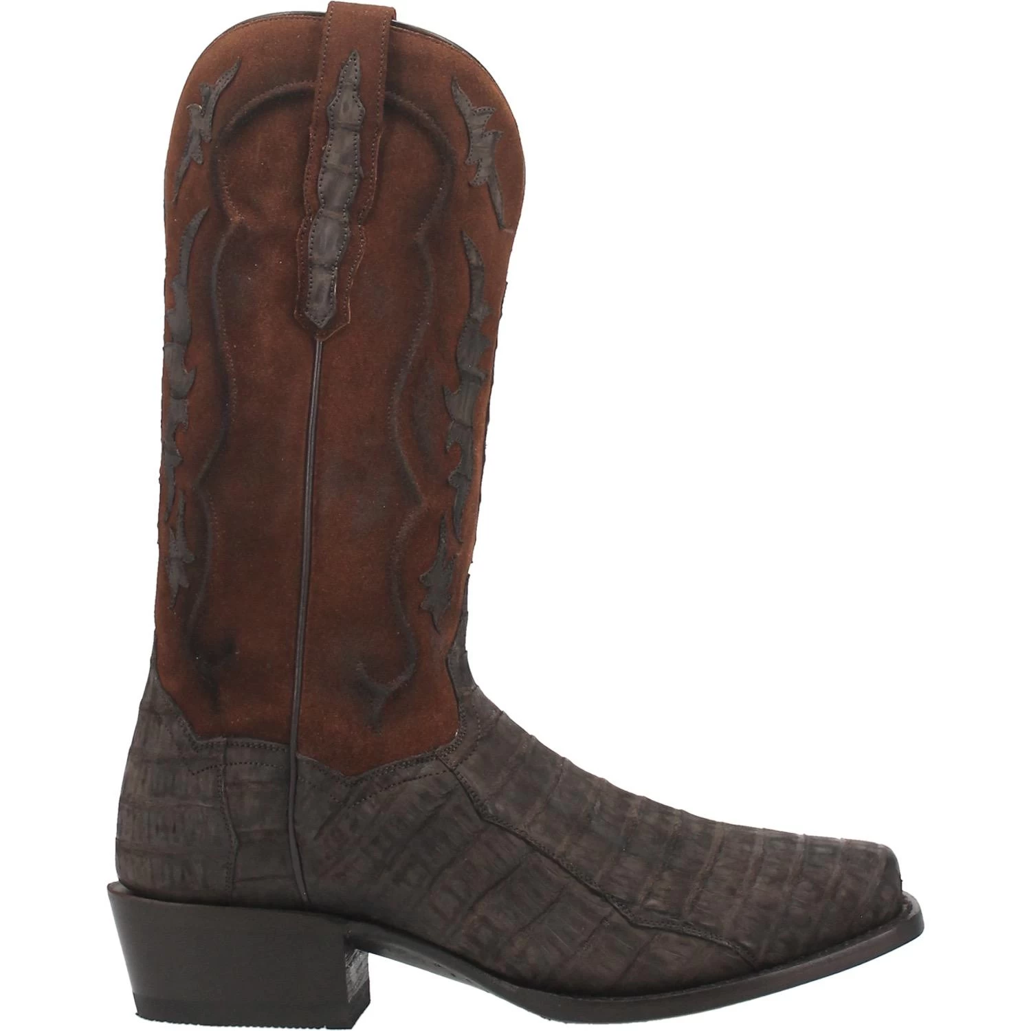 Dan Post Caiman Stalker Boot - Charcoal/Brown - Image 2