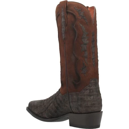 Dan Post Caiman Stalker Boot - Charcoal/Brown - Image 3