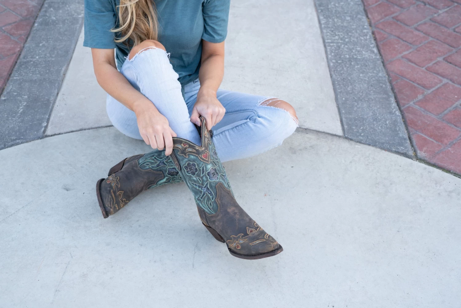 Dan Post Vintage Bluebird Leather Boot - Image 3