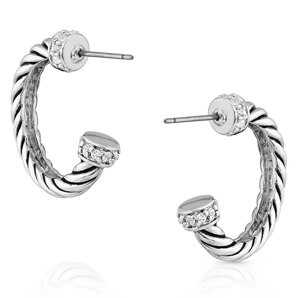 Montana Silversmiths Hooped On A Rope Earrings - Image 2