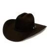 4X Justin Promo Western Felt Hat - Chocolate