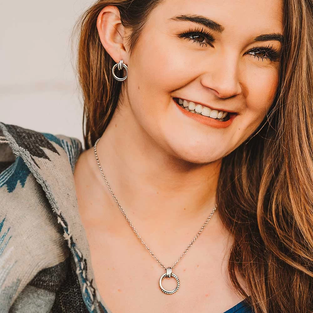 Montana Silversmiths CrisCross Jewelry Set - Image 2