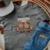 Call 'Em & Haul 'Em - Kids Western Graphic Tee