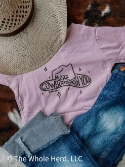 More Cowboy Than You - Kids Western Graphic Tee