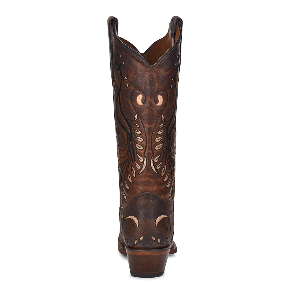 Corral Boots Corral Ladies Peacock Embroidery - Image 4