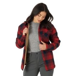 WRANGLER SHERPA RED JACKET