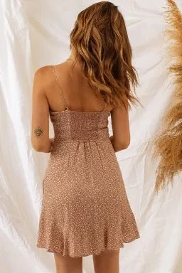 Floral Print Spaghetti Strap - Image 2