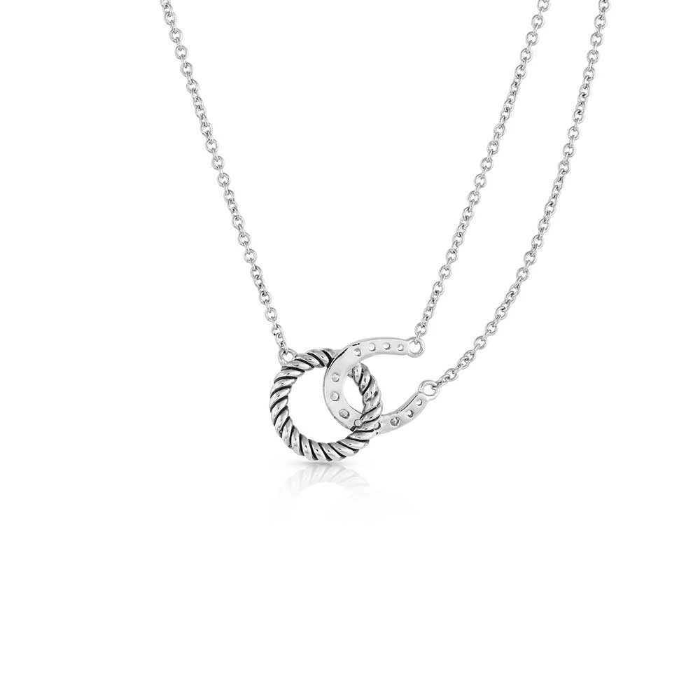 Montana Silversmiths Hooked On Luck Necklace - Image 2