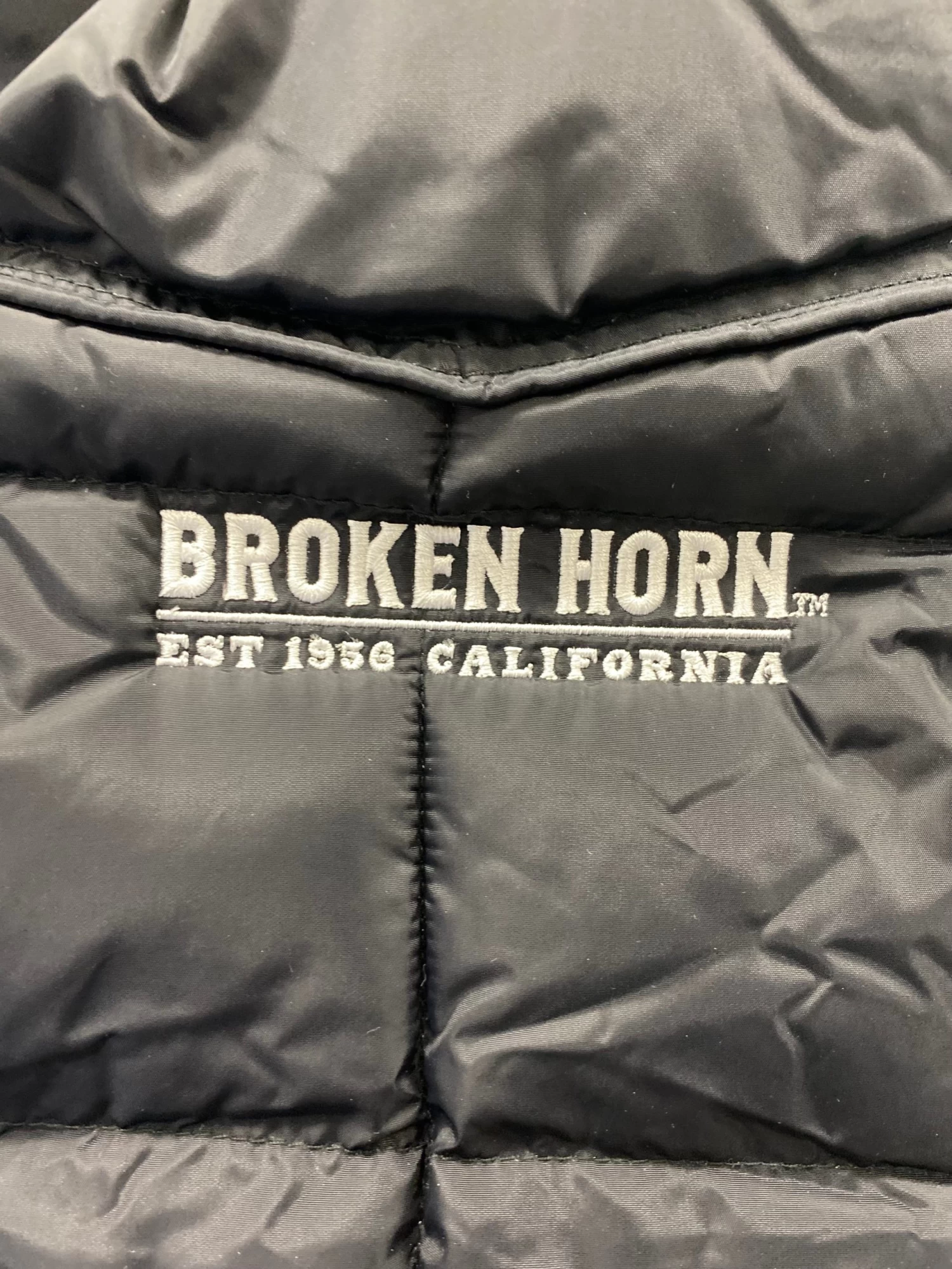 Broken Horn Logo Nylon Vest - Image 2