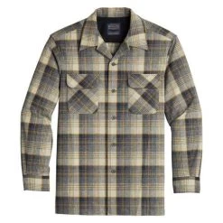 Pendleton Original Board Shirt - Ivory Mix / Slate Ombre