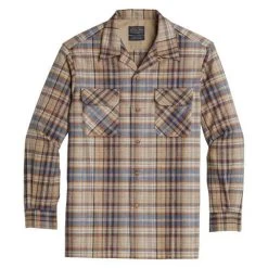 Pendleton Original Board Shirt - Brown/Blue Multi