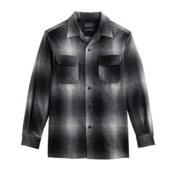 Pendleton Original Board Shirt - Black/White Ombre