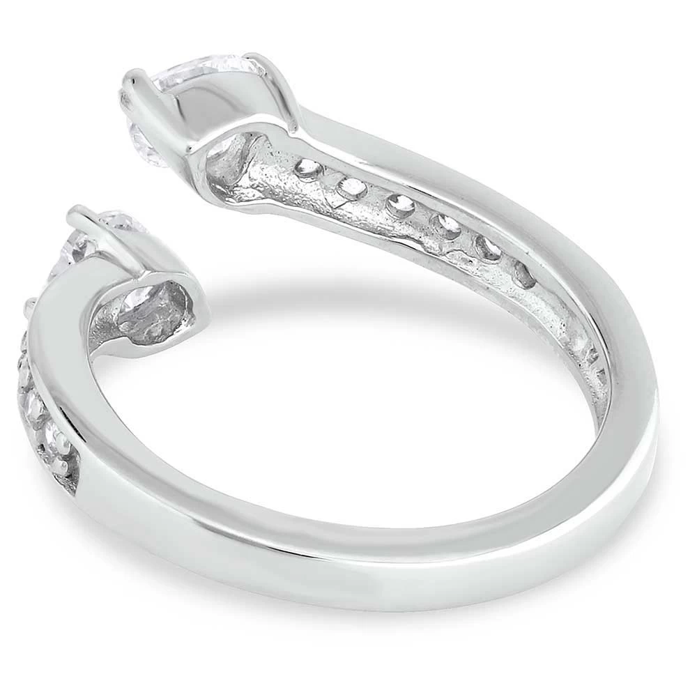 Montana Silversmiths Hearts Spooning Ring - Image 2