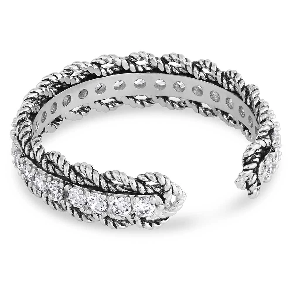 Montana Silversmiths Crystal Roads Ring - Image 2