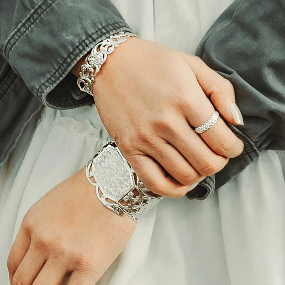 Montana Silversmiths Crystal Roads Ring - Image 3