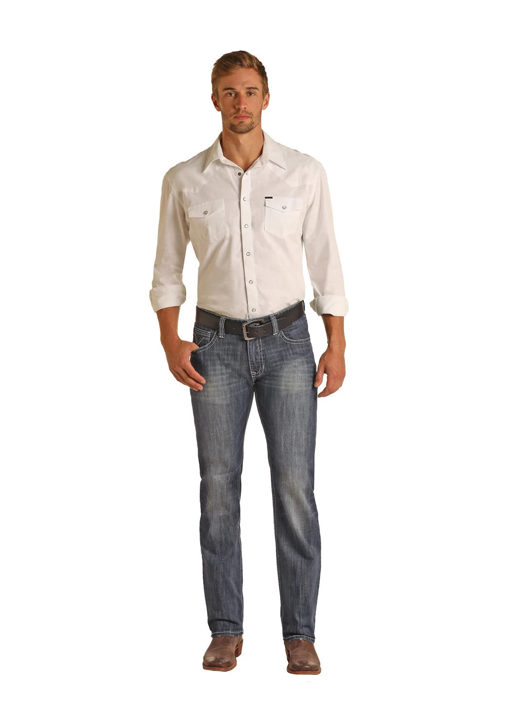 Rock & Roll Ref Two Detailed V Pocket Revolver - Image 2