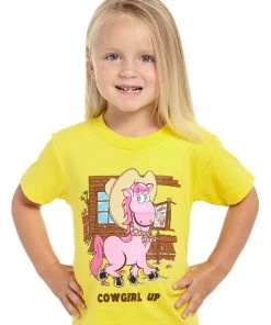 Cowgirl Up Action Flap Cartoon T-shirt