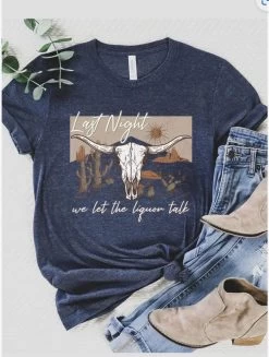 Last Night We Let The Liquor Talk - Navy