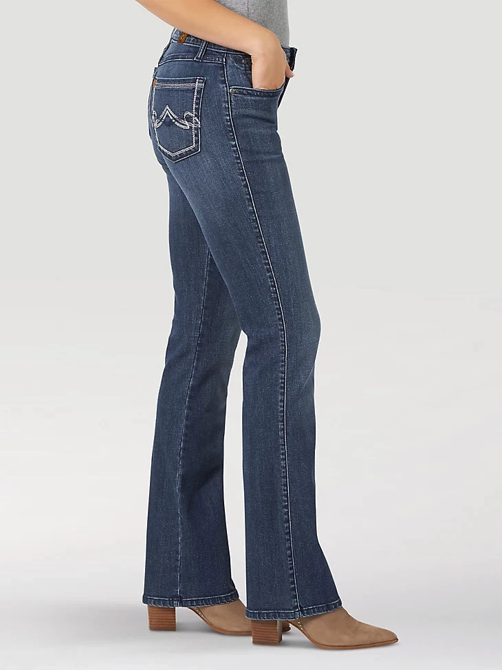 Wrangler Womens Aura Instanly Slimming Jean - Helen - Image 2