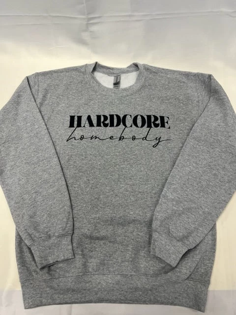 Hardcore Home-Body Crewneck - Grey
