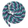 10' Poly Tri-Colored Lead Rope Imperial Jade