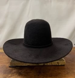 Rodeo King Open Crown 10x Grizzly - Black Cherry